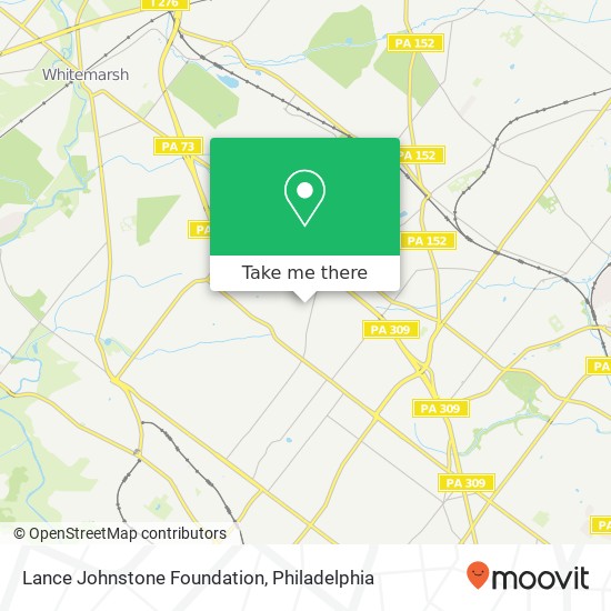 Lance Johnstone Foundation map