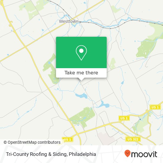 Mapa de Tri-County Roofing & Siding