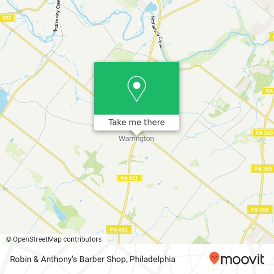 Mapa de Robin & Anthony's Barber Shop