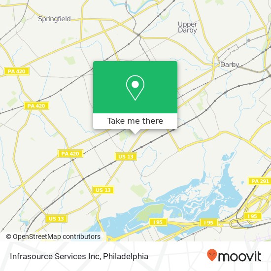 Infrasource Services Inc map