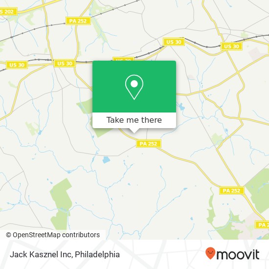 Jack Kasznel Inc map
