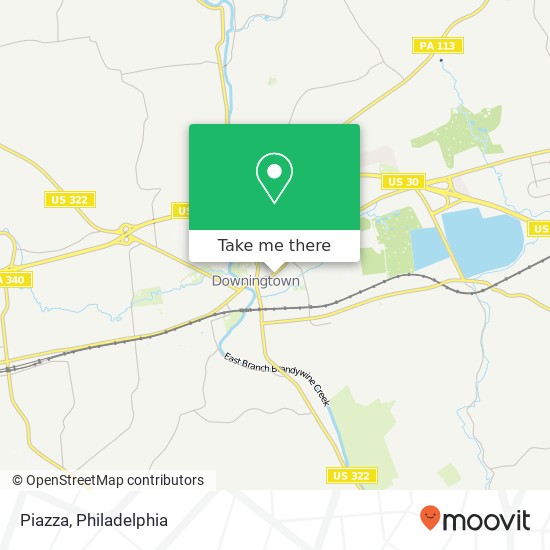 Piazza map