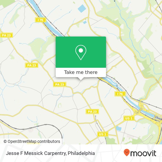 Mapa de Jesse F Messick Carpentry