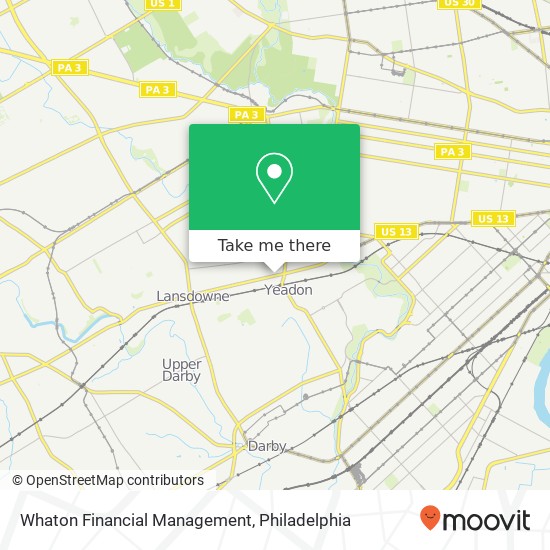 Whaton Financial Management map