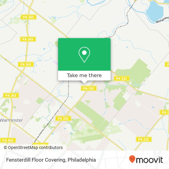 Fensterdill Floor Covering map