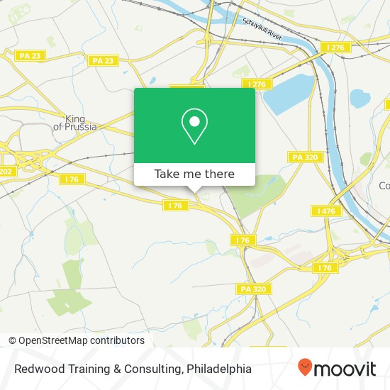 Redwood Training & Consulting map