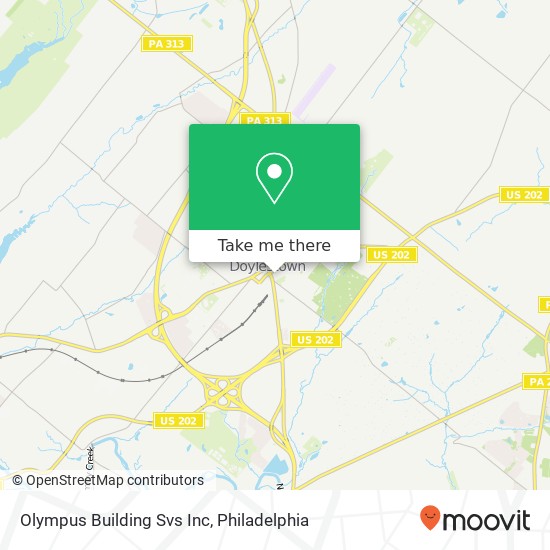 Mapa de Olympus Building Svs Inc