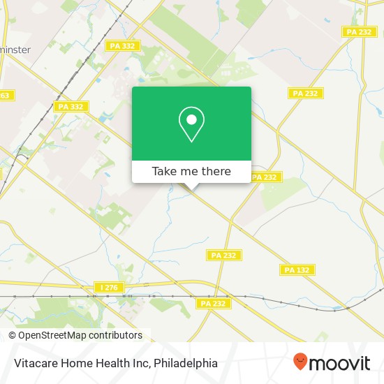 Mapa de Vitacare Home Health Inc