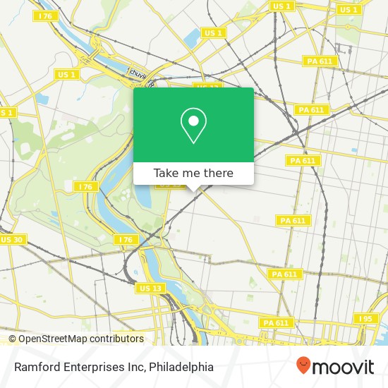 Ramford Enterprises Inc map