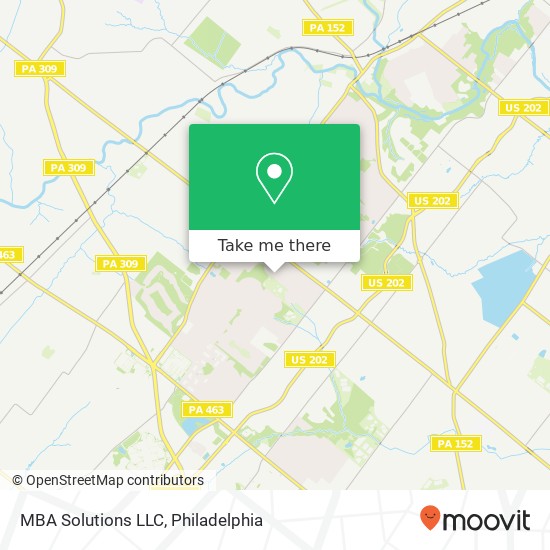 MBA Solutions LLC map