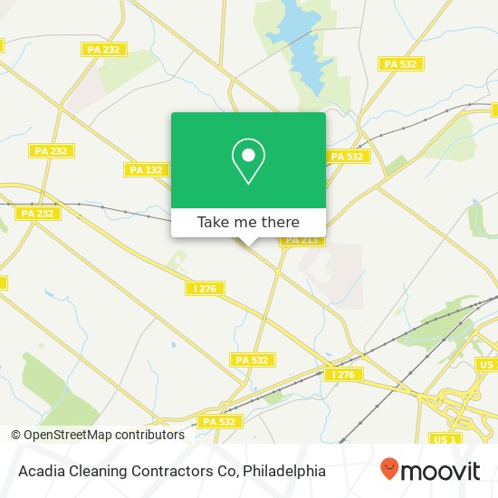 Acadia Cleaning Contractors Co map