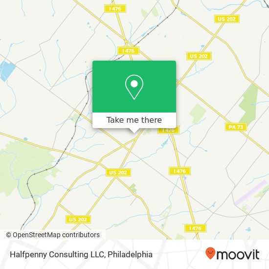 Mapa de Halfpenny Consulting LLC