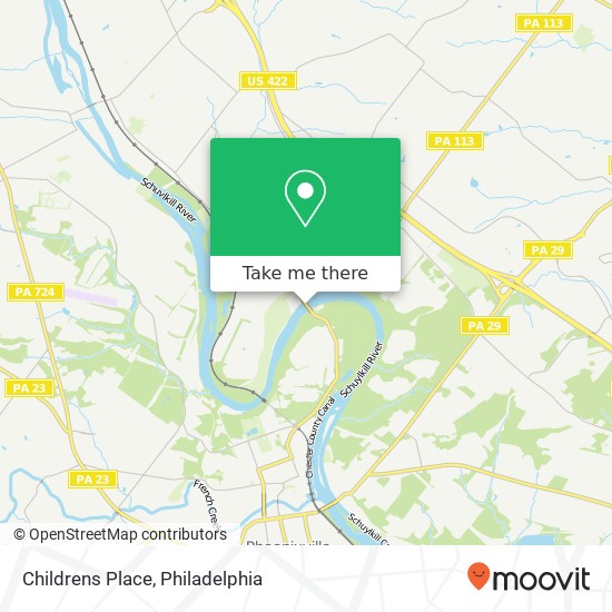 Childrens Place map
