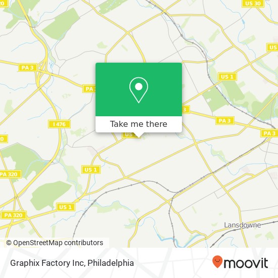 Graphix Factory Inc map