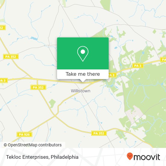 Mapa de Tekloc Enterprises