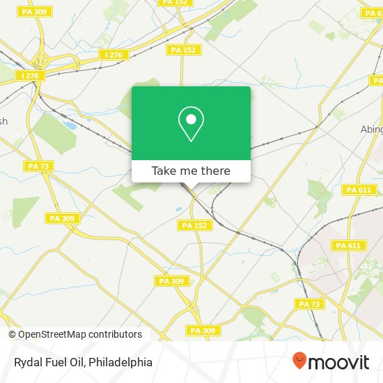 Mapa de Rydal Fuel Oil