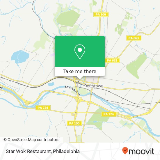 Star Wok Restaurant map
