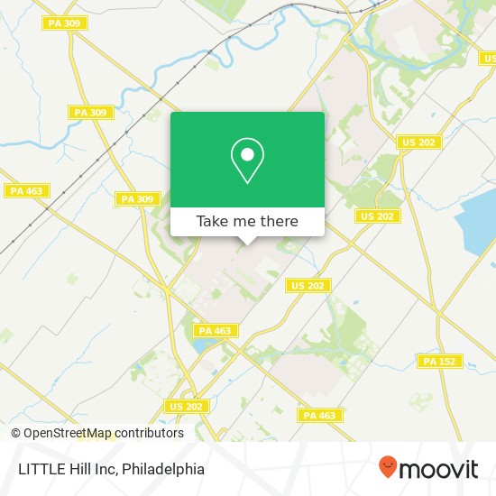 Mapa de LITTLE Hill Inc
