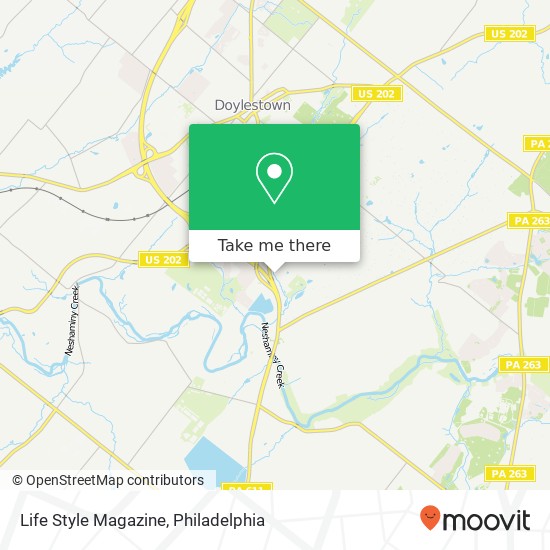 Life Style Magazine map