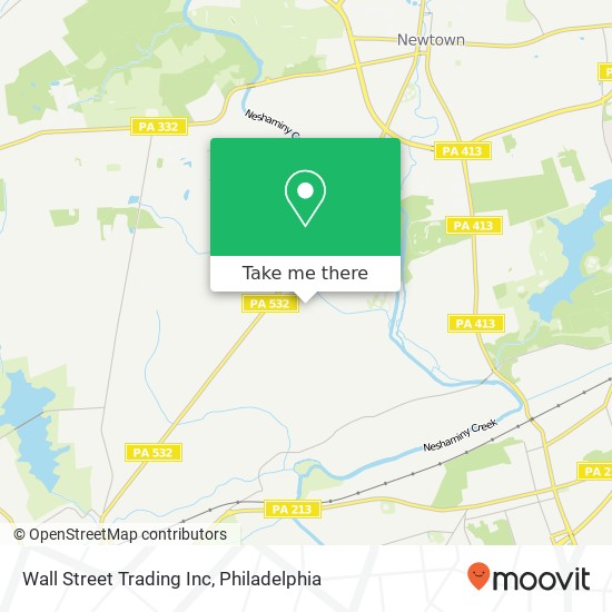 Wall Street Trading Inc map