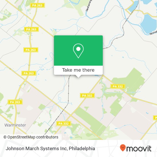 Mapa de Johnson March Systems Inc