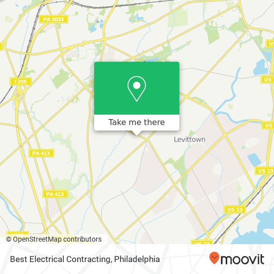 Best Electrical Contracting map