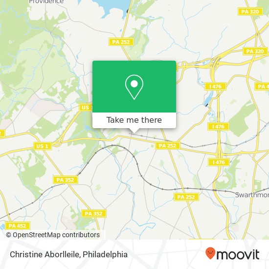 Christine Aborlleile map