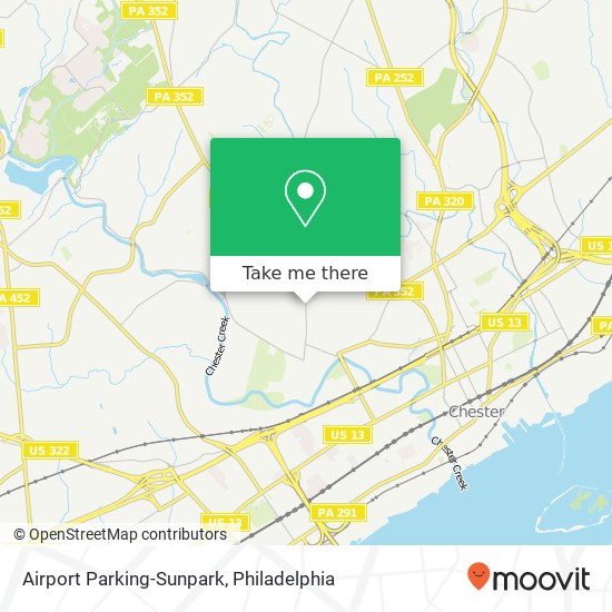 Mapa de Airport Parking-Sunpark