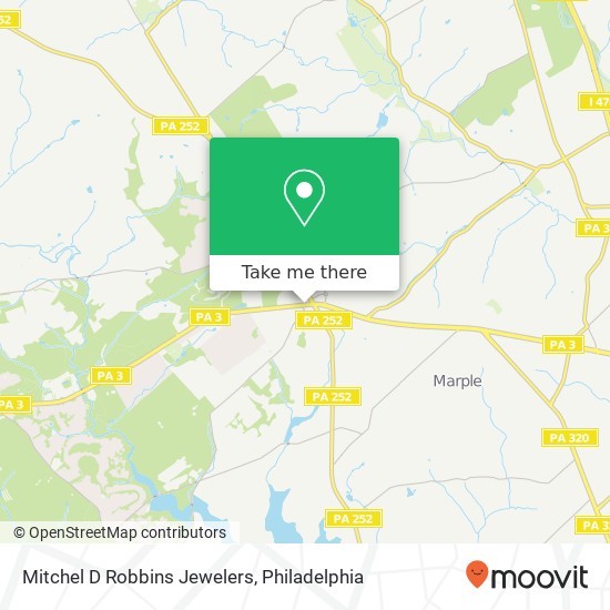 Mapa de Mitchel D Robbins Jewelers
