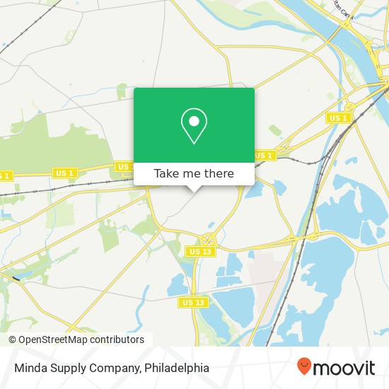 Minda Supply Company map