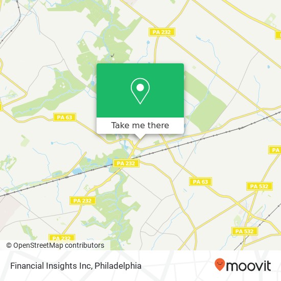 Financial Insights Inc map