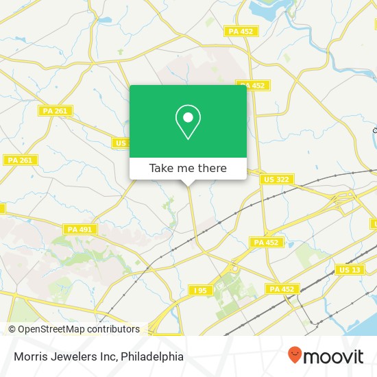 Mapa de Morris Jewelers Inc