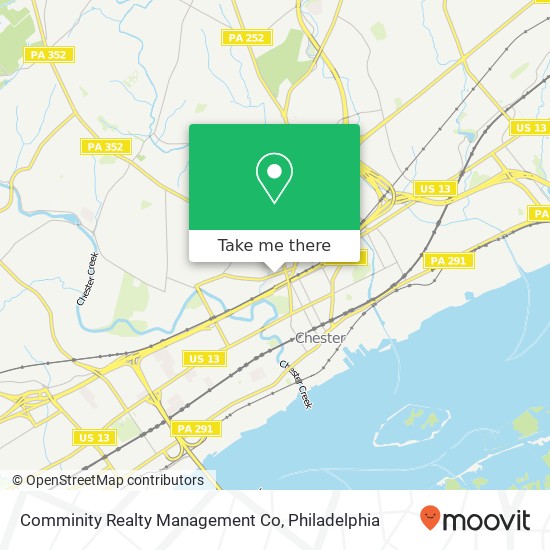 Mapa de Comminity Realty Management Co