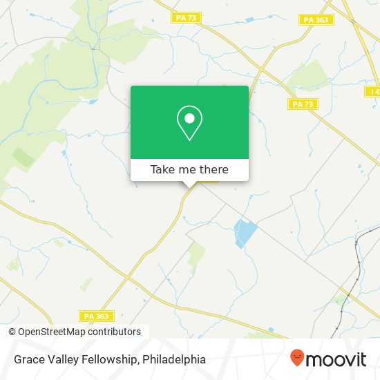 Grace Valley Fellowship map