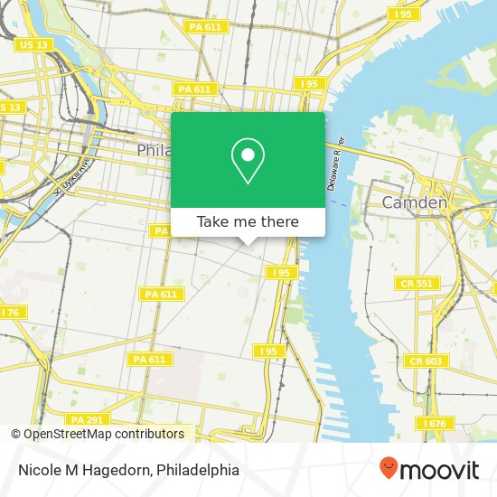 Mapa de Nicole M Hagedorn