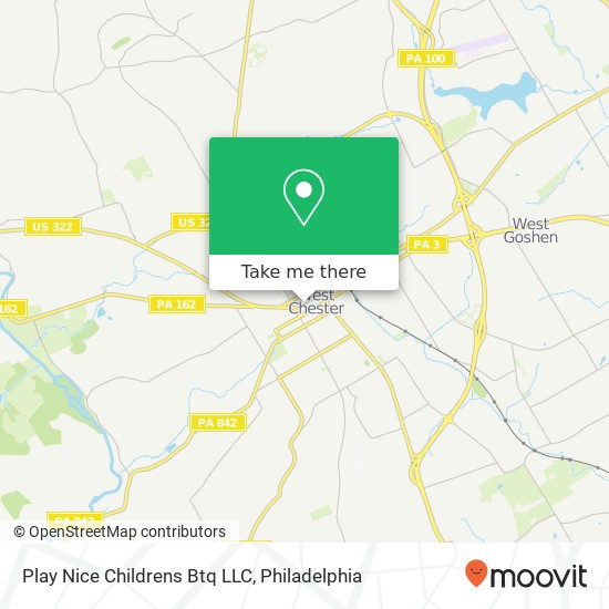 Mapa de Play Nice Childrens Btq LLC