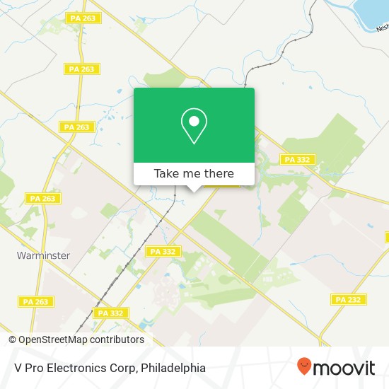 V Pro Electronics Corp map