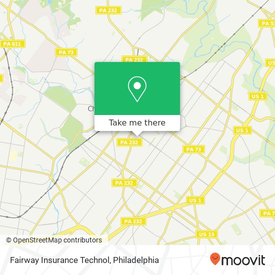 Mapa de Fairway Insurance Technol