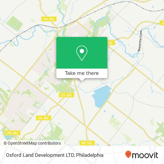 Oxford Land Development LTD map
