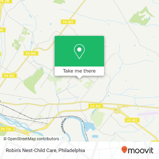 Robin's Nest-Child Care map