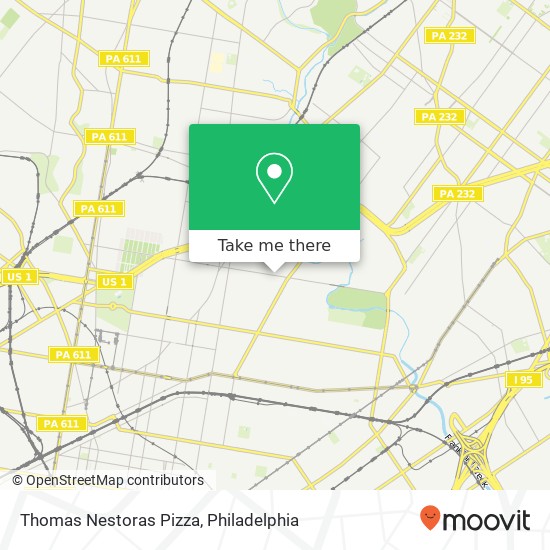 Mapa de Thomas Nestoras Pizza