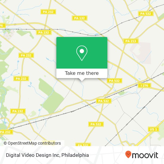 Mapa de Digital Video Design Inc
