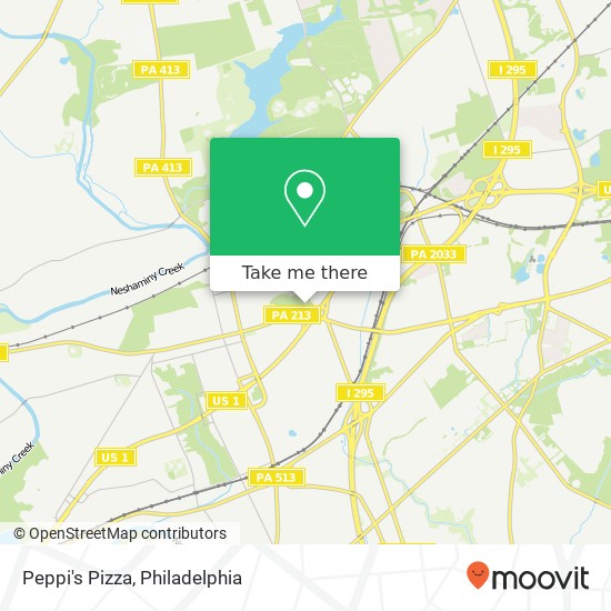 Peppi's Pizza map