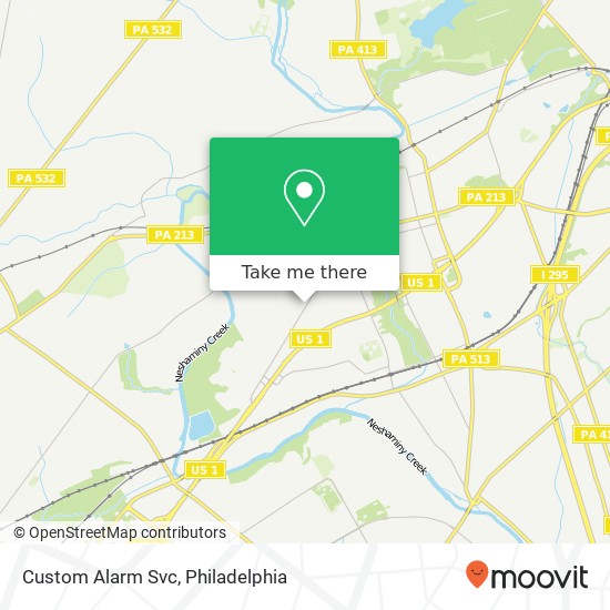 Custom Alarm Svc map