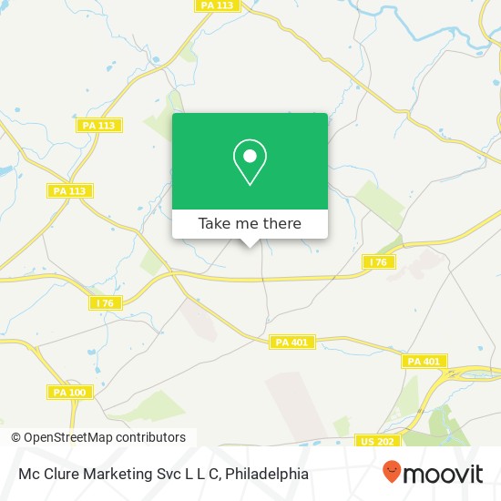 Mc Clure Marketing Svc L L C map