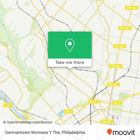 Mapa de Germantown Womens Y The