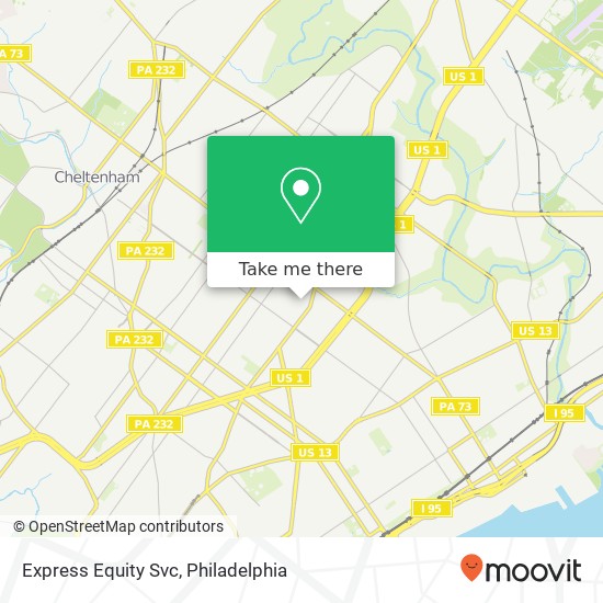 Express Equity Svc map