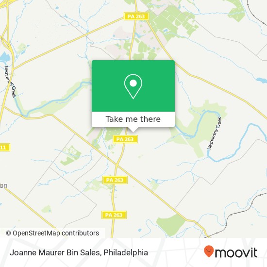 Mapa de Joanne Maurer Bin Sales