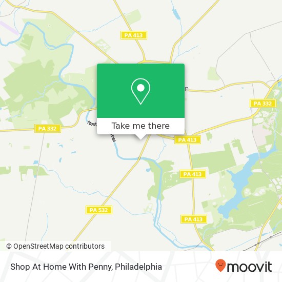 Shop At Home With Penny map