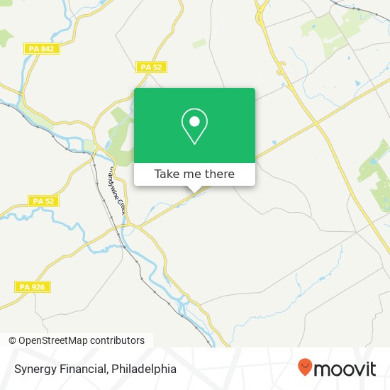 Synergy Financial map